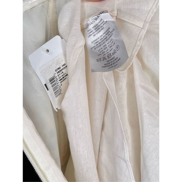 Jonathan Simkhai Strapless Lace Dress in Cream - Picture 10 of 10